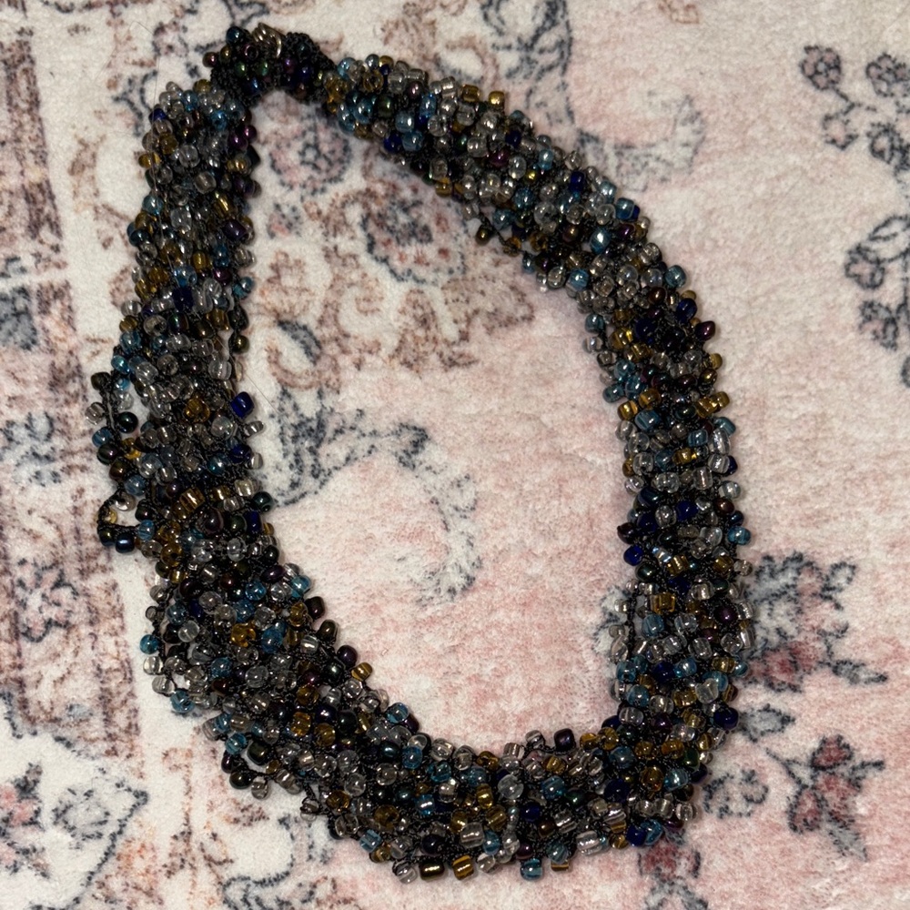 Elegant Multicolor Beaded Necklace